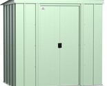 Arrow Sheds 6&#39; x 4&#39; Outdoor Steel Storage Shed, Green - $612.99