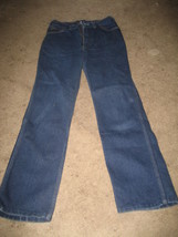EUC Vintage Women&#39;s Pants Blue Jeans Lady K  27.5 x 27  size 8  - $37.99