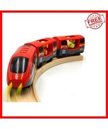 Interactive Eco-Friendly Battery Train Set with Carriages &amp; Light-Up Fea... - $587.19 MXN