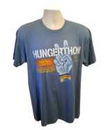 2013 Hungerthon John Lennon Imagine Theres No Hunger Adult Large Blue TS... - €17,05 EUR