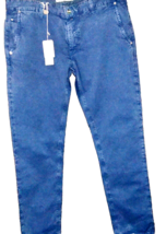 Re Hash Blue Italy Men Blue Cotton  Jeans Pants Size US 40 EU 56 - £57.12 GBP