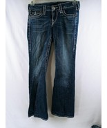 True Religion Womens Size 27 &#39;Rainbow Joey Dark Wash Jeans Bootcut - £27.42 GBP