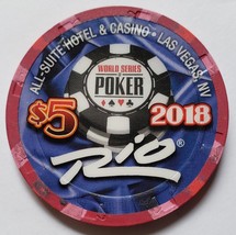 2018 World Series Of Poker $5 Monster Stack Rio Hotel Las Vegas Limited ... - $10.95