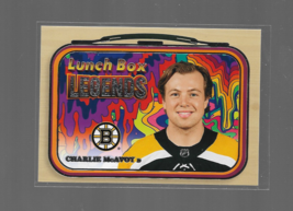 Charlie McAvoy 2022-2023 UD Series 2 Lunch Box Legends #LB-9 Boston Bruins - $0.75