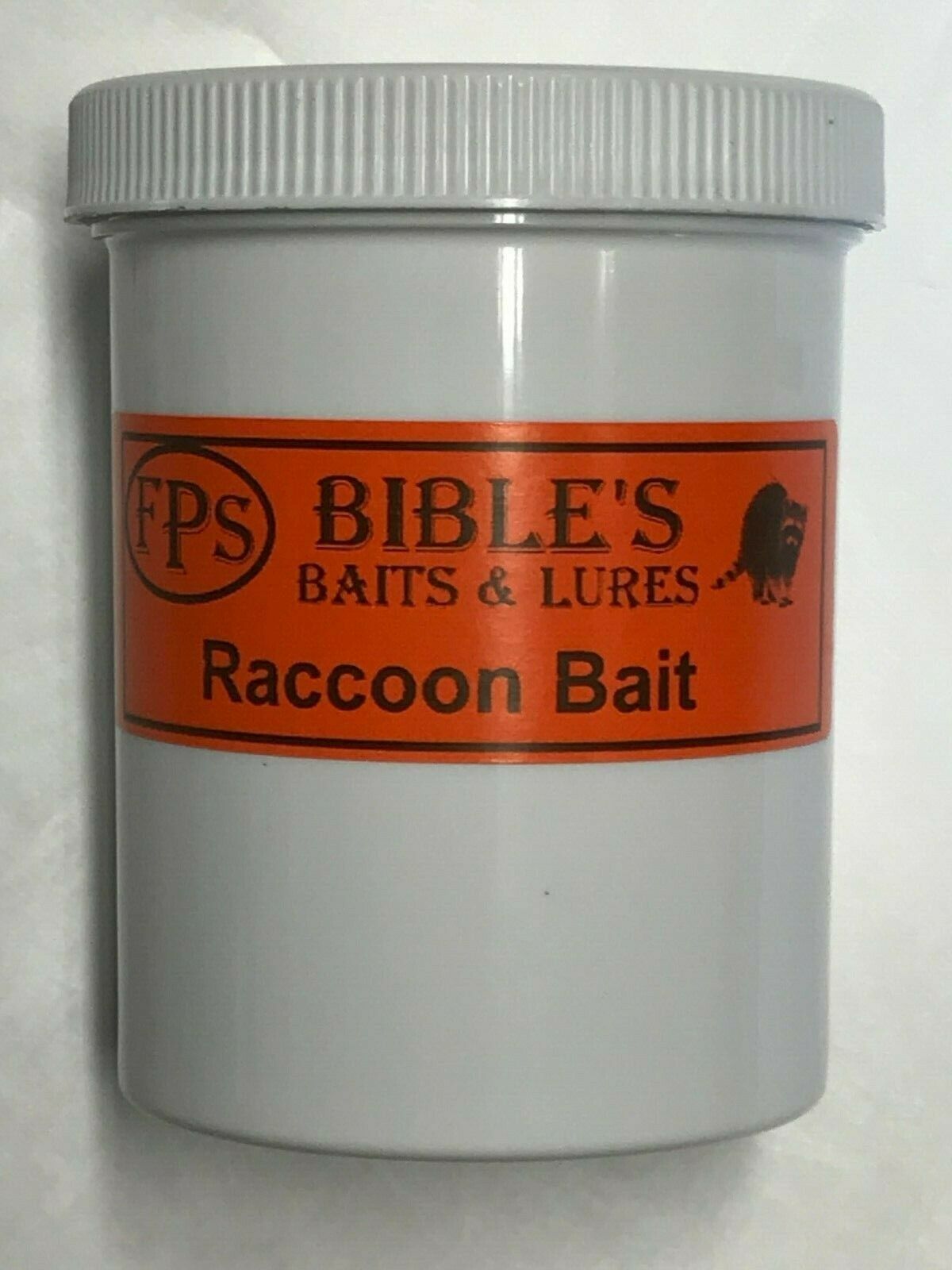 Primary image for BIBLE'S Raccoon Bait ( 4 oz.) bait  trap, DP trapping, live trap, NEW SALE