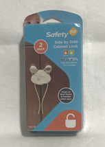 Safety 1st • Side by Side Cabinet Lock • Child Kids Door Drawer- B6 - £5.43 GBP