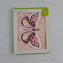 Butterfly Blank Note Cards Insect Pretty Nature 10 Count - £8.69 GBP