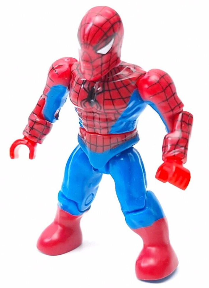 Mega Bloks Marvel Spider-Man Set Da Costruzione 50+ Pezzi - Base Testa Spider-Man Inclusa - Età 6+
