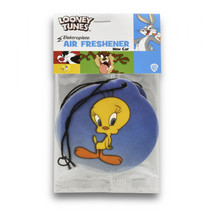 Looney Tunes Tweety Bird Air Freshener New Car Scent 2-Pack Multi-Color - £11.17 GBP