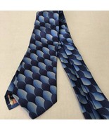 Ted Baker Men&#39;s Tie Blue Print Silk - $28.71