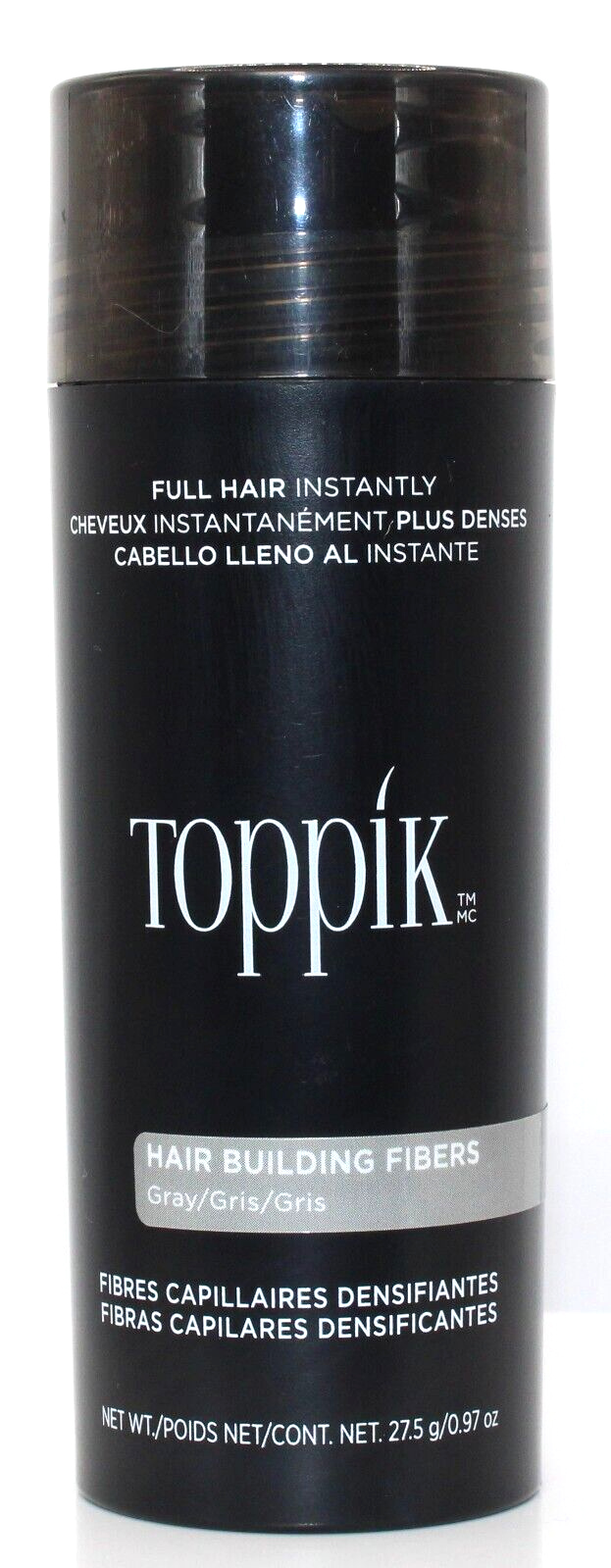 Toppik GRAY Hair Fibers Balding & Hair Loss 27.5g ( 27 ) Hair Loss