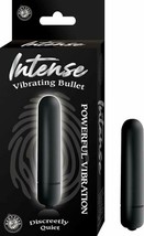 Intense Vibrating Bullet - Black - $18.00