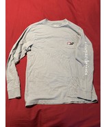 Vineyard Vines Boys L 14 Halloween Shirt Whale Vampire Bats Long Sleeve Tee - $20.00