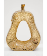 New Titanium Sculpture Gold Pear Decor - £37.38 GBP
