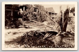 New England RPPC Destruction After The Hurricane Of Sept 1938 Postcard U24 - $14.95