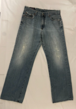 Lucky Brand Men&#39;s Blue Jeans Straight Leg Size 33 - e334 - $5.54
