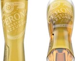 Peroni Signature Italian Beer Glasses 0.4 Liter - Set of 2 - $32.62