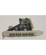 Via UW-41U2PCI-A01 PCI Controller Card , USB 2.0, 5-Port - £6.63 GBP