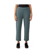 EILEEN FISHER Sz XL Organic Cotton Terry Crop Sweat Pants In Eucalyptus ... - $1,204.82 MXN
