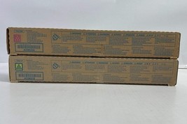 2 New Genuine Konica Bizhub C454,C454e,C554,C554e M,Y Toners TN512M, TN512Y - $1,826.72 MXN