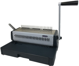 Tamerica TCC-242 DuraBind Manual Comb Binding Machine, Up to 20 Sheets - $289.00