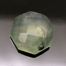 9.5Ct Natural Prehnite Octagon Shape Faceted Gemstone - £23.52 GBP