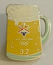 2002 Salt Lake City Winter Olympics Logo Small Beer Mug 3.2 Pin - £24.01 GBP