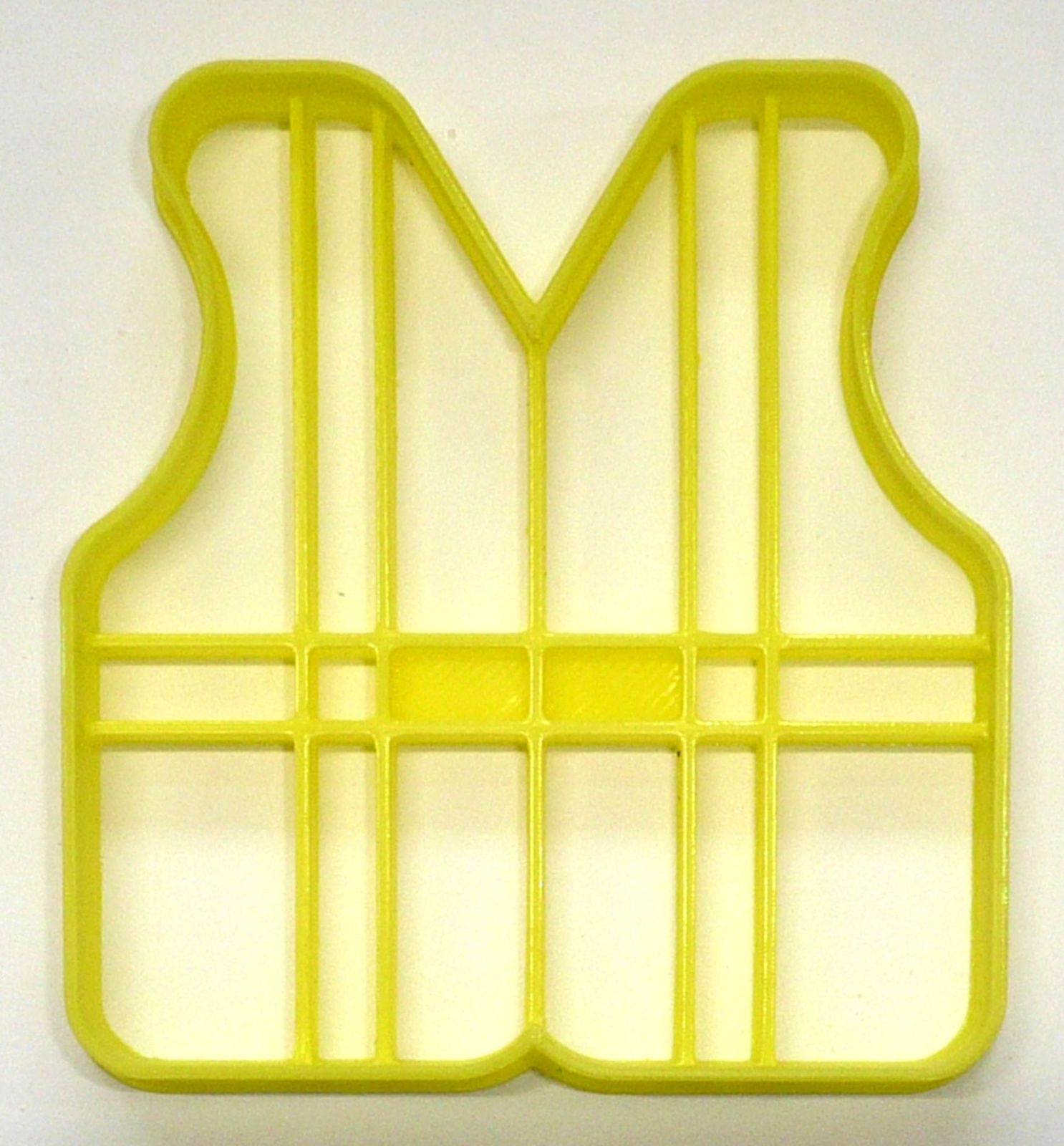 Construction Vest or Life Jacket Protection Safety Wear Cookie Cutter USA PR4107