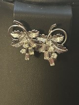 Vintage Carl Art Sterling Earring Set  Screw Back  1” - $44.54