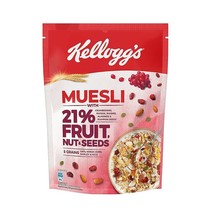 New Kellogg&#39;s Muesli with 21% Fruit, Nut &amp; Seeds |Tastier now with Cranberries a - £21.04 GBP