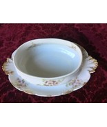 HAVILAND LIMOGES CFH GDM LARGE GRAVY/SAUCE BOAT WITH UNDERPLATE FRANCE N... - £19.42 GBP