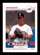 1991 Line Drive AAA #489 Tim Mauser Scranton/Wilkes-Barre Red Barons - £1.57 GBP