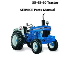 Fits Farmtrac - 35-45-60 Tractor Service PARTS Manual - €6,94 EUR
