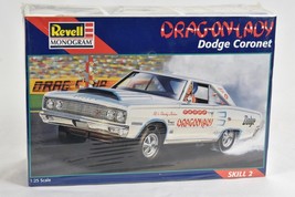 Vintage Revell Drag On Lady 1967 Dodge Coronet R/T Drag Car in 1/25th scale New - £46.77 GBP