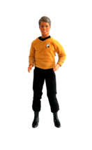 Star Trek &quot;Ken&quot; Action Figure in Orange Shirt and Black Pants, Good Condition - £12.80 GBP