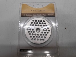 #8 Stainless Steel Grinder Plate 4.5mm Lincoln Outfitters - $19.00