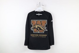 Adidas Womens S Team Issued Western Michigan University Track &amp; Field T-Shirt - £36.95 GBP