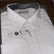 White Dress Shirt Classic Pointed Collar - $272.55 MXN