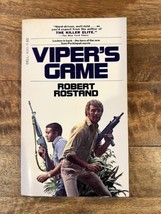 Vtg VIPERS GAME by ROBERT ROSTAND PB Paperback Book Dell 1975 - £10.48 GBP