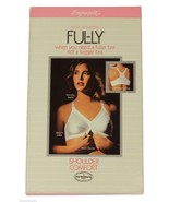 New VTG 80s Exquisite Form FUL-LY BRA 40C White Shoulder Comfort Front C... - £11.15 GBP