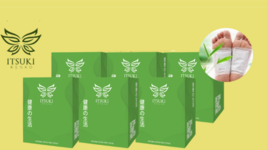 6 Box ITSUKI KENKO HEALTH Detox Foot Pads Patch Herbal Cleansing - £114.06 GBP