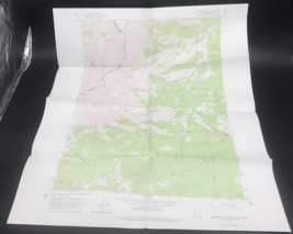 1963 Kirkwood Creek Idaho Quadrangle Geological Survey Topo Map 22&quot; x 27... - £7.41 GBP