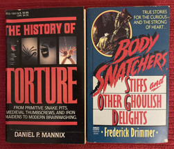 HISTORY OF TORTURE 1983 &amp; BODY SNATCHERS, Stiff &amp; Others…1987 Unread/Wor... - £18.95 GBP