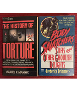 HISTORY OF TORTURE 1983 &amp; BODY SNATCHERS, Stiff &amp; Others…1987 Unread/Wor... - £18.95 GBP