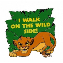 Disney Lion King Young Simba Walk on the Wild Side Limited Edition 1200 Pin - £14.01 GBP