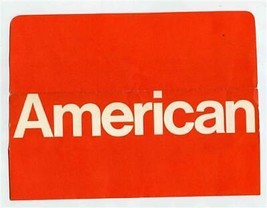 American Airlines Red Jet Express Ticket Jacket  - £13.96 GBP