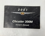 2001 Chrysler 300M Owners Manual Handbook OEM N01B26008 - $49.49