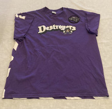 Nike Destroyers Basketball Purple T-Shirt #24 Kobe Bryant Rare Men&#39;s XXL - £78.17 GBP