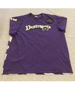 Nike Destroyers Basketball Purple T-Shirt #24 Kobe Bryant Rare Men&#39;s XXL - £79.00 GBP