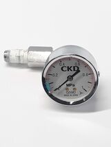 CKD G59D Pneumatic Pressure Gauge 0-1MPa Range  - $15.70